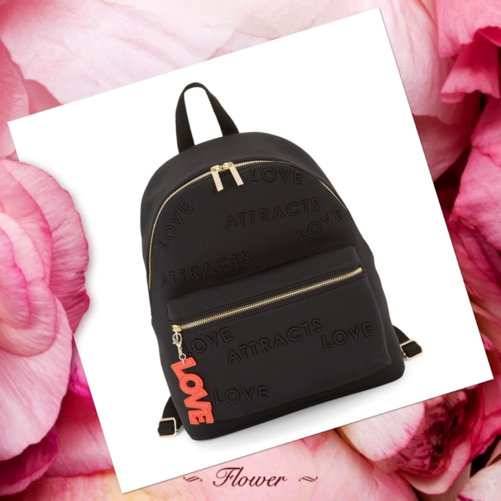 NWT Black Backpack by Peace Love World